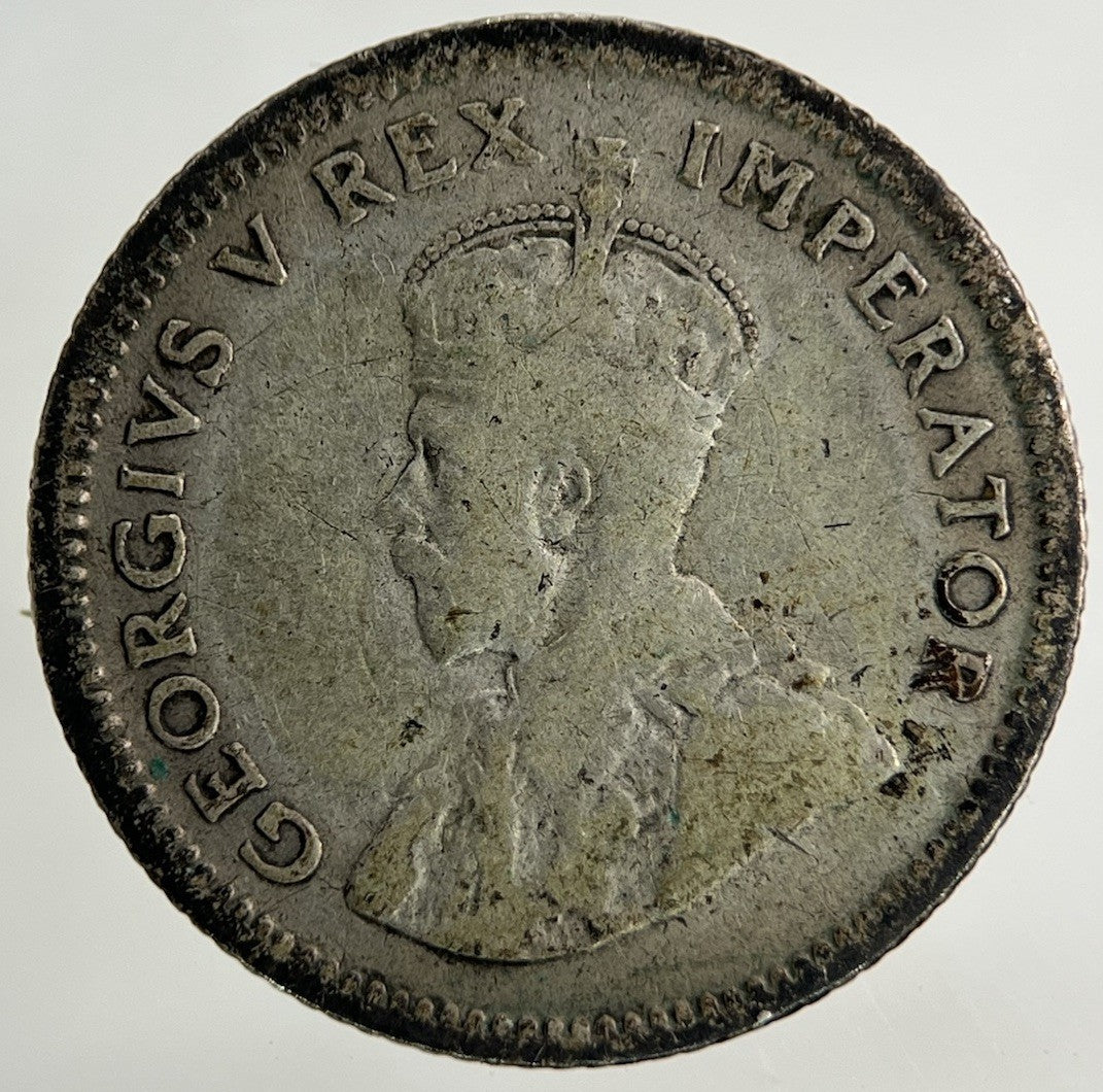 1929 South Africa Sixpence Silver Coin | Collectable Grade