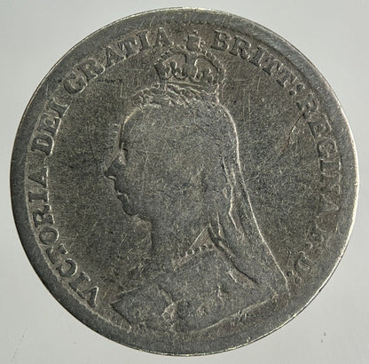 1892 Victoria Threepence Silver Coin | Collectable Grade