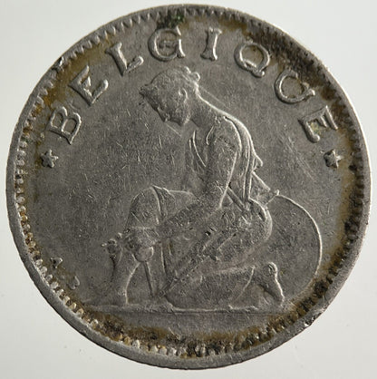 1923 Belgium 50 Centimes Coin | Fine Collectable Grade
