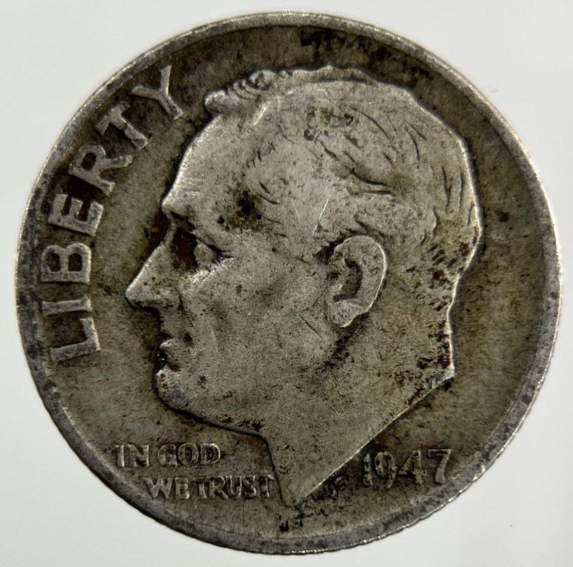 1947 US USA Roosevelt Dime Silver Coin | Collectable Grade