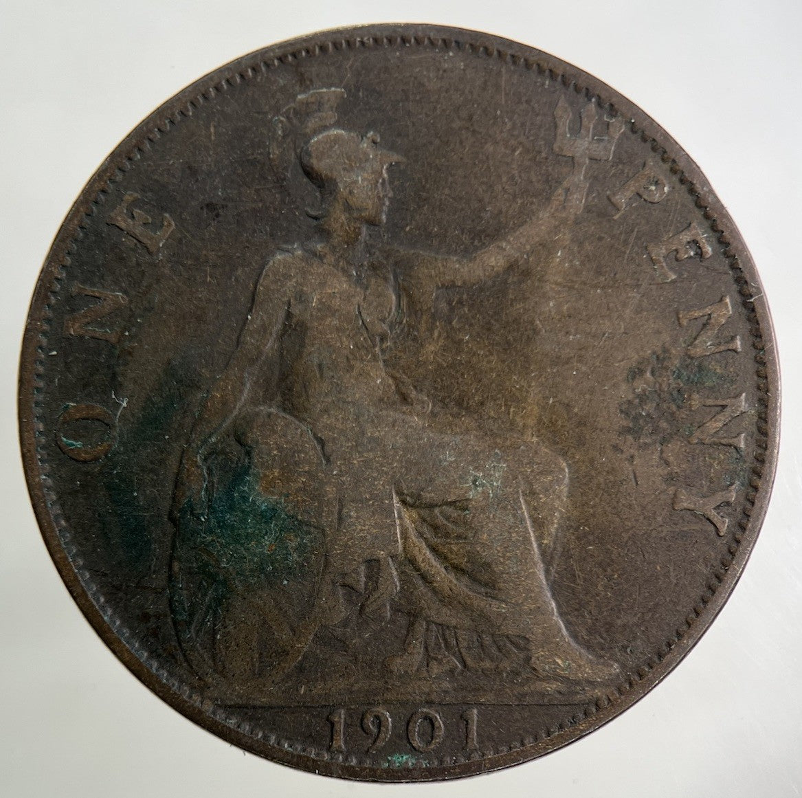 1901 Victoria One Penny Coin | Collectable Grade
