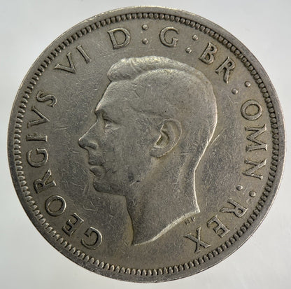 1947 George VI Half - Crown Coin | Fine Collectable Grade