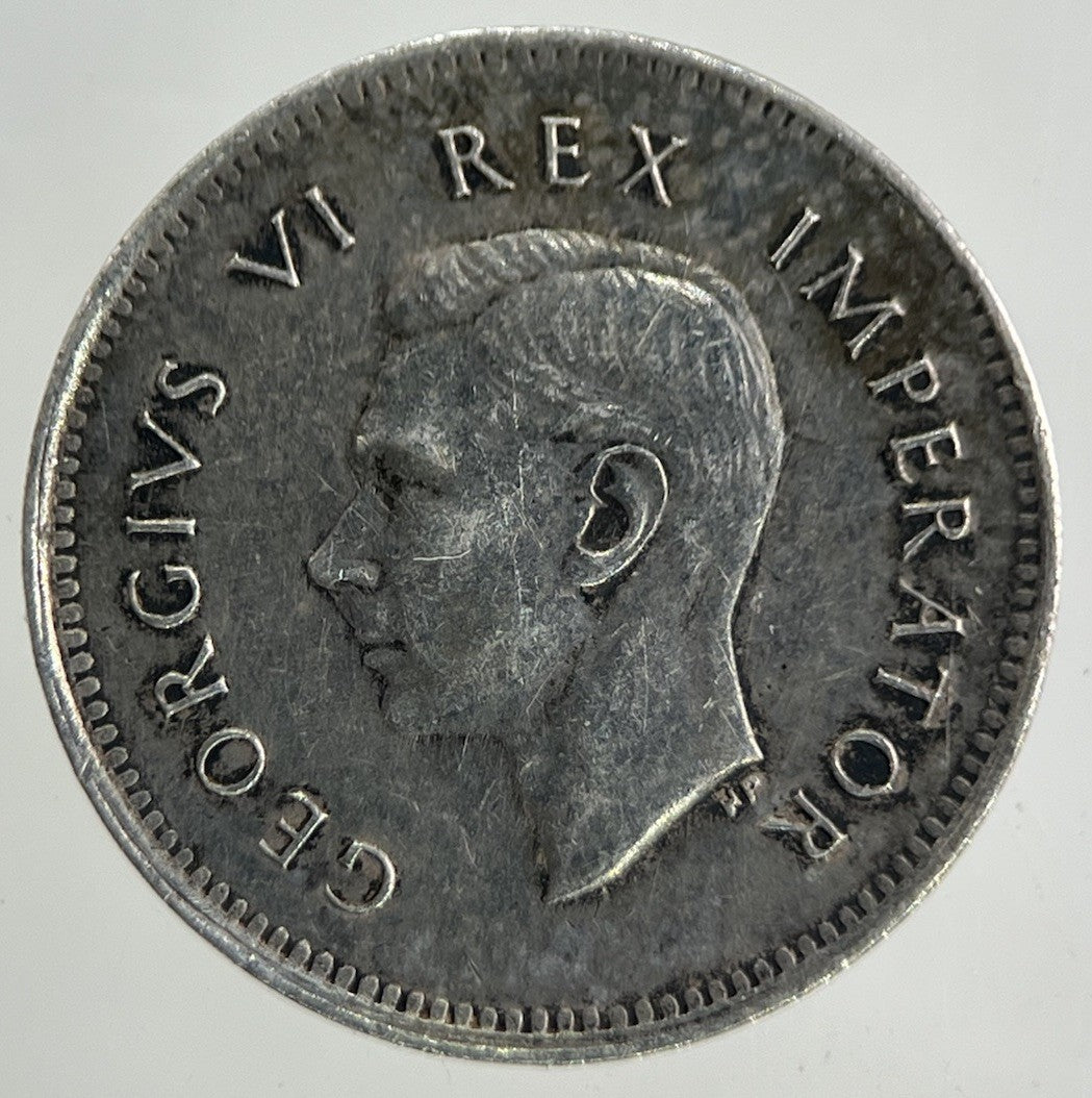 1941 South Africa Threepence Silver Coin | Very High Grade