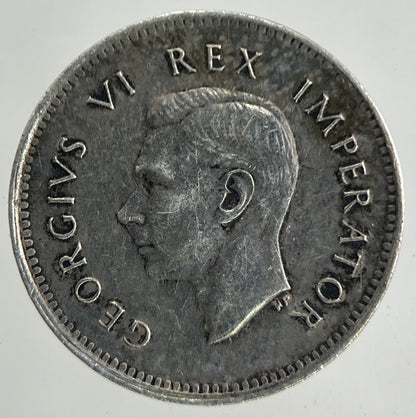 1941 South Africa Threepence Silver Coin | Very High Grade
