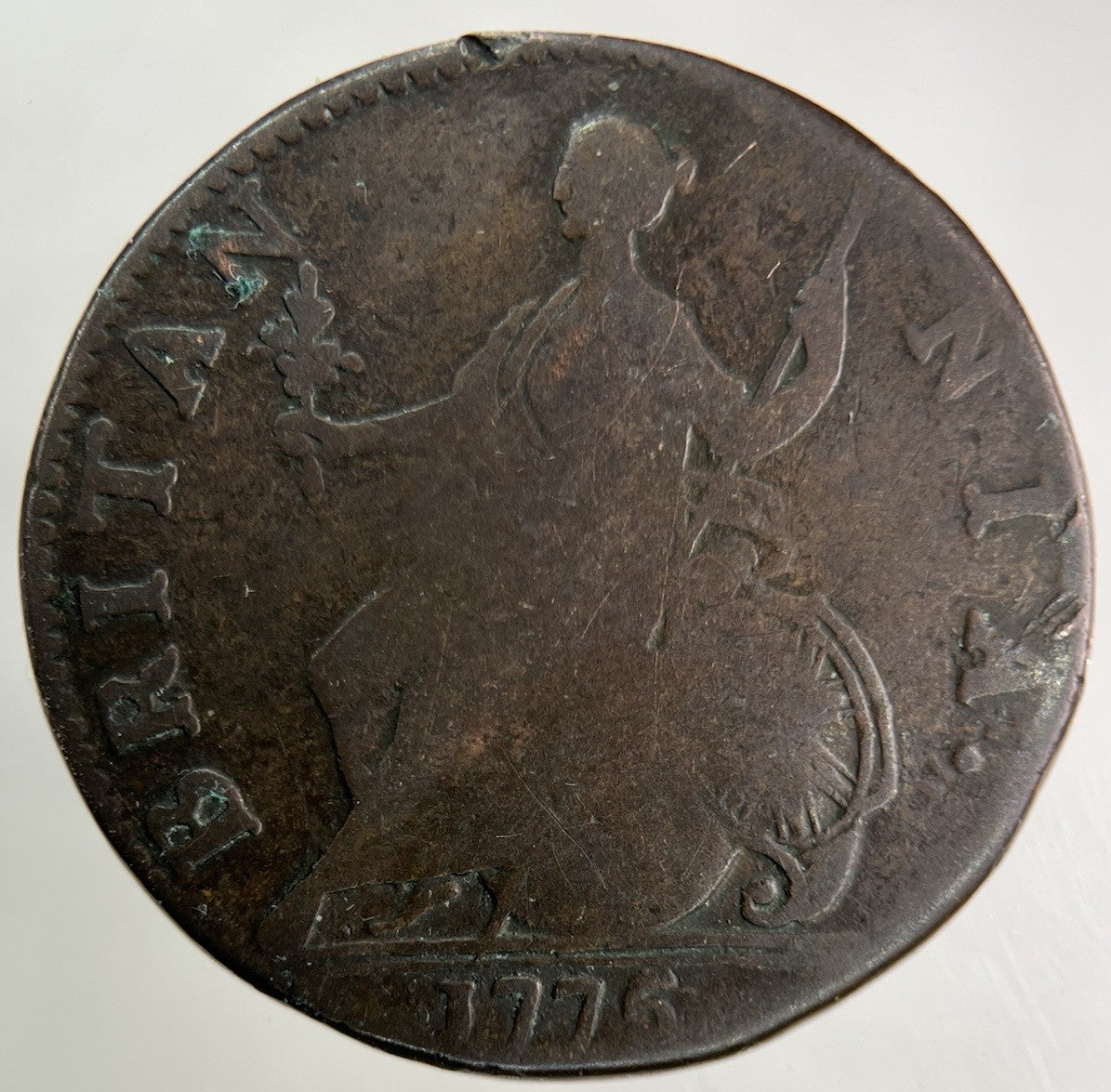 1775 George III 3rd Half - Penny Coin | Collectable Grade