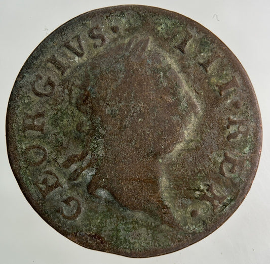 1766 Irish Half - Penny Coin | Collectable Grade