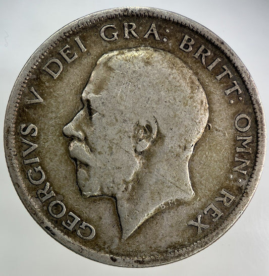 1916 George V Half - Crown Silver Coin | Collectable Grade