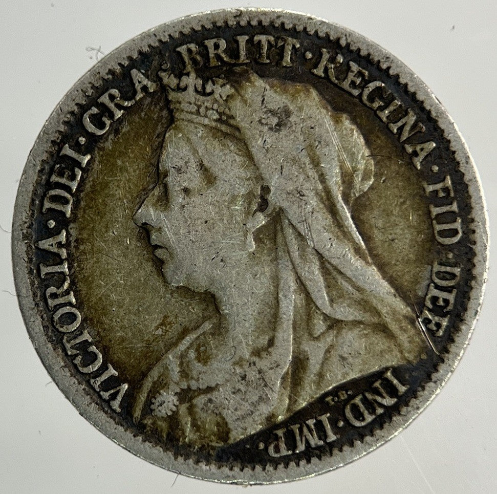 1898 Victoria Threepence Silver Coin | Collectable Grade