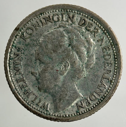 1939 Netherlands 10 Cents Silver Coin | Collectable Grade