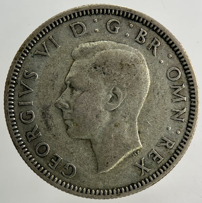 1938 George VI Shilling Silver Coin | Fine Collectable Grade