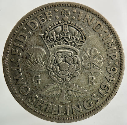 1946 George VI Florin Silver Coin | Collectable Grade