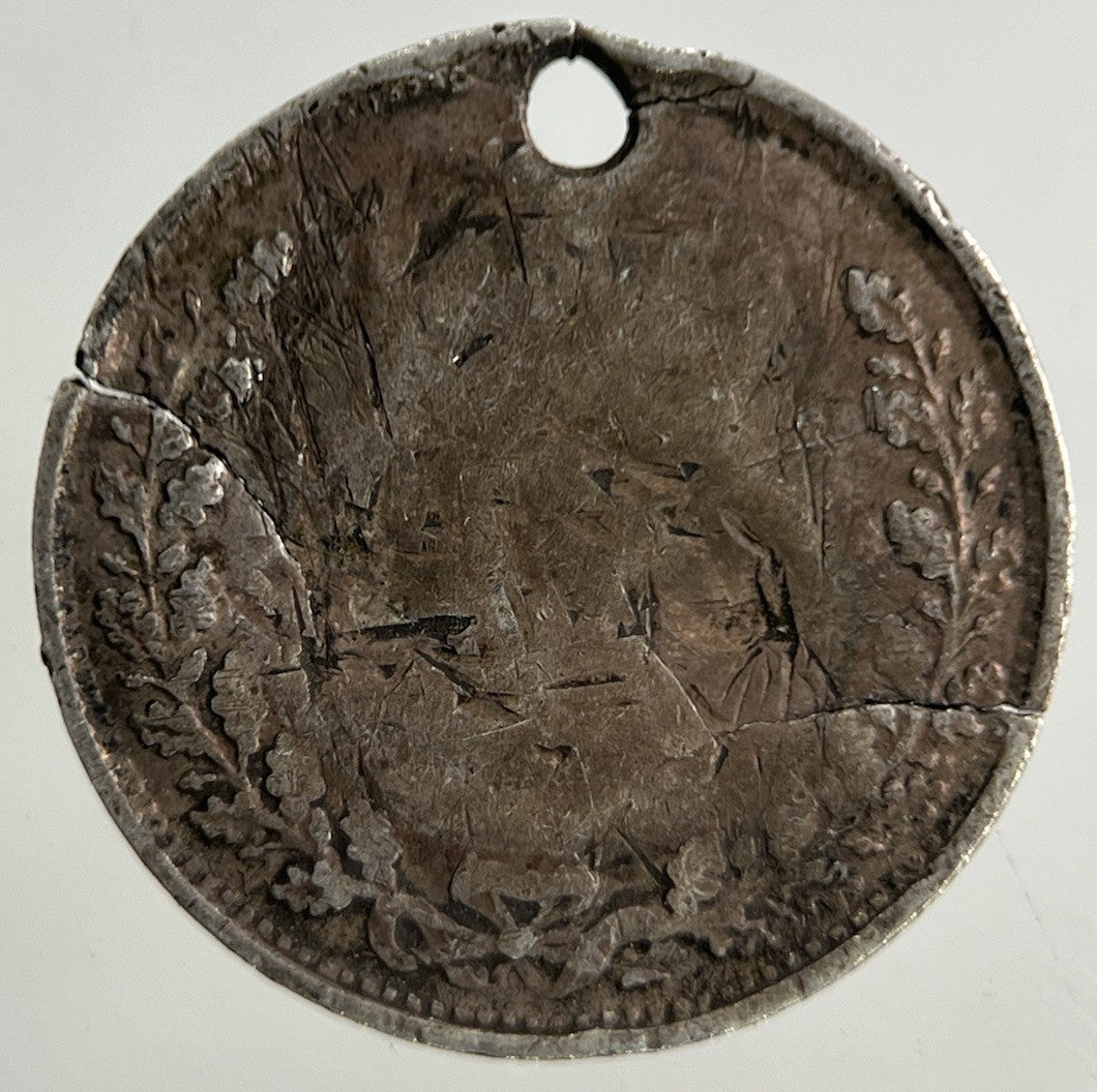 British Victoria Threepence Silver Coin | Worn Grade