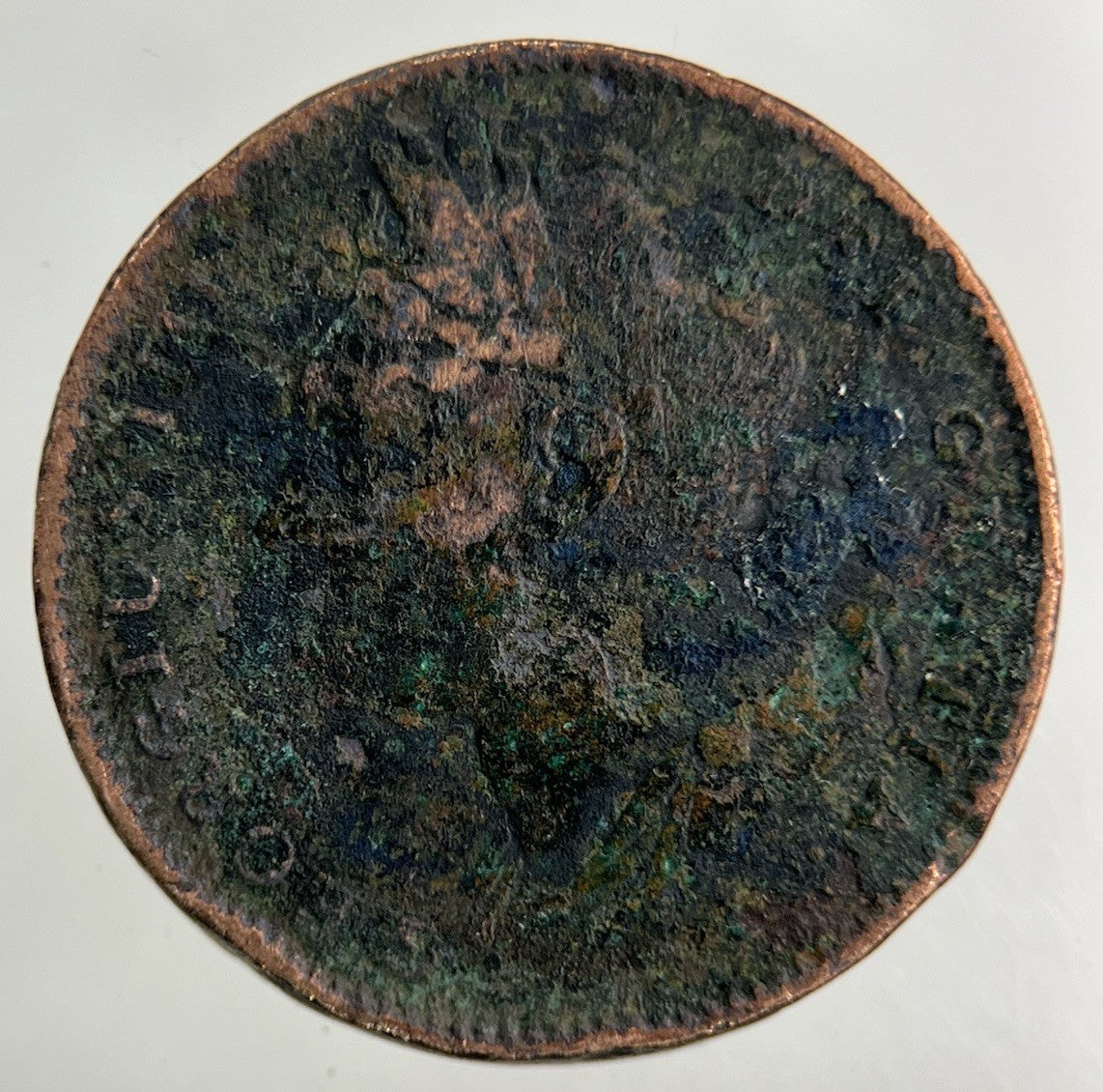 1822 George IV Farthing Coin | Fair Grade