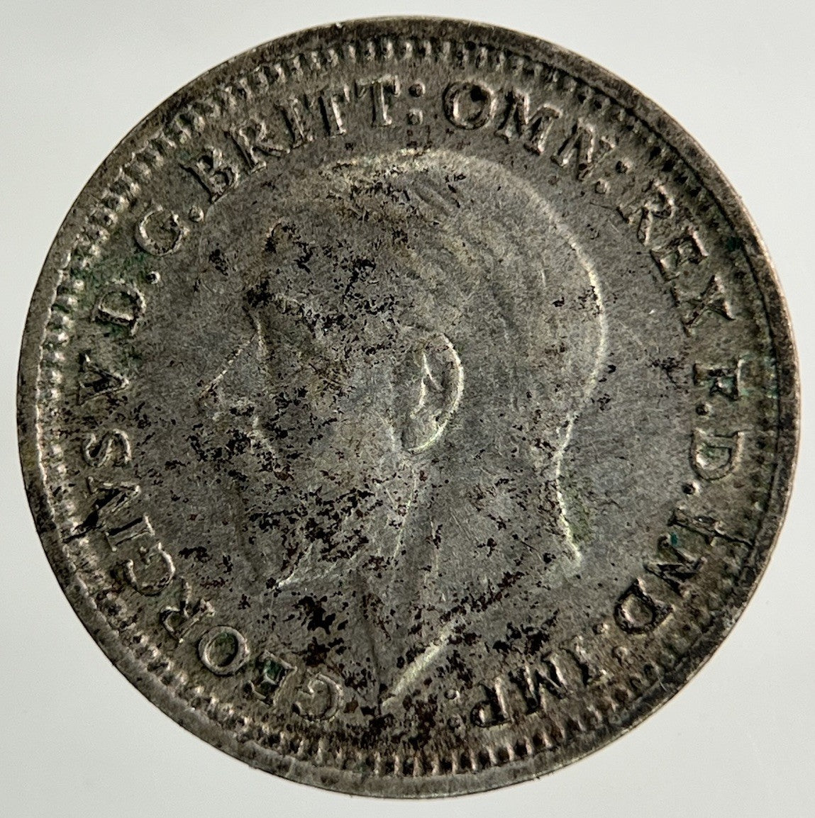 1935 George V Threepence Silver Coin | Fine Collectable Grade