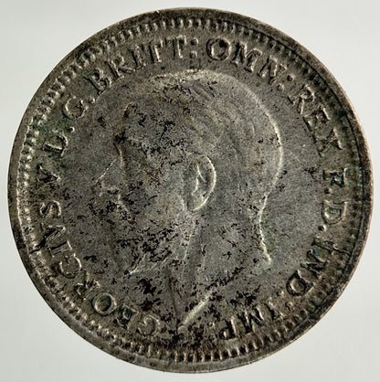 1935 George V Threepence Silver Coin | Fine Collectable Grade
