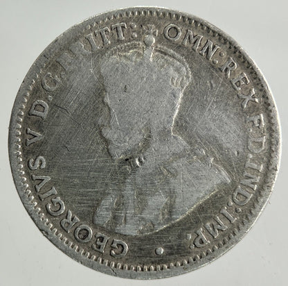 1921 Australia Threepence Silver Coin | Collectable Grade