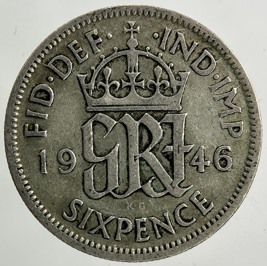 1946 George VI Sixpence Silver Coin | Collectable Grade