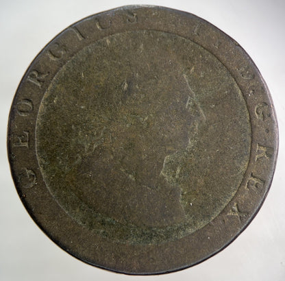 1797 George III 3rd Cartwheel One Penny Coin | Collectable Grade