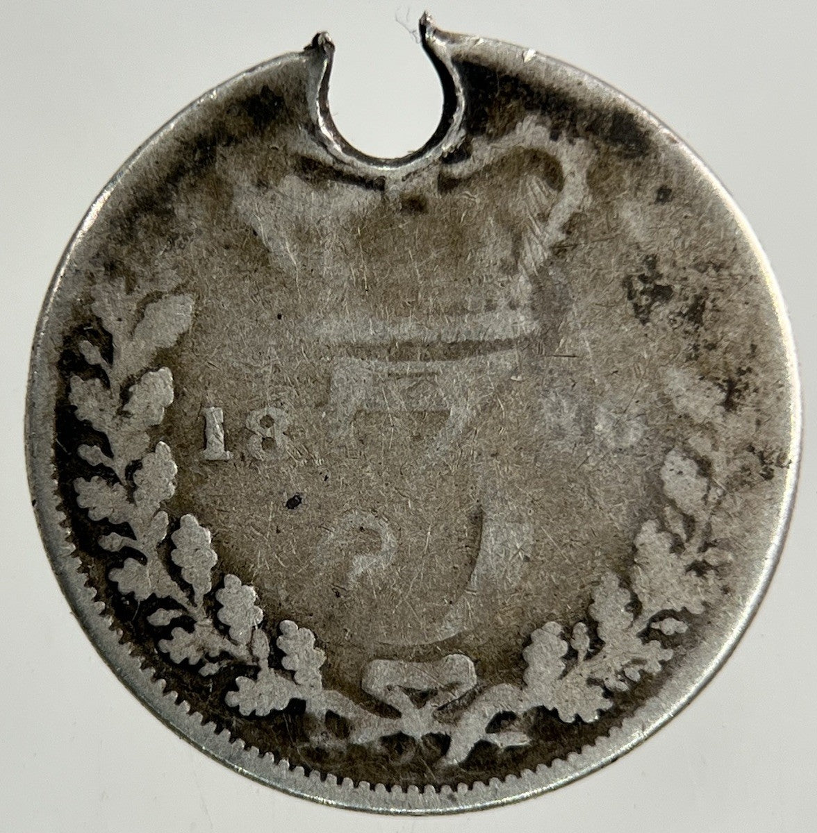 1886 Victoria Threepence Silver Coin | Collectable Grade