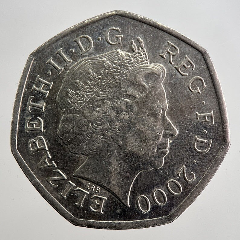 2000 50p 50 Pence Coin | Fine Collectable Grade | a1664