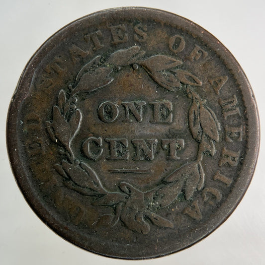 1838 US USA One Cent Coin | Collectable Grade