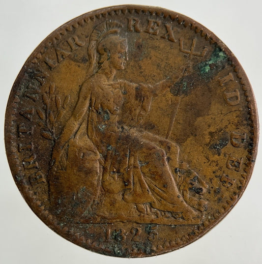 1825 George IV Farthing Coin | Collectable Grade