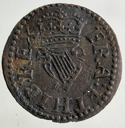 Irish Harp Farthing Coin | Very High Grade