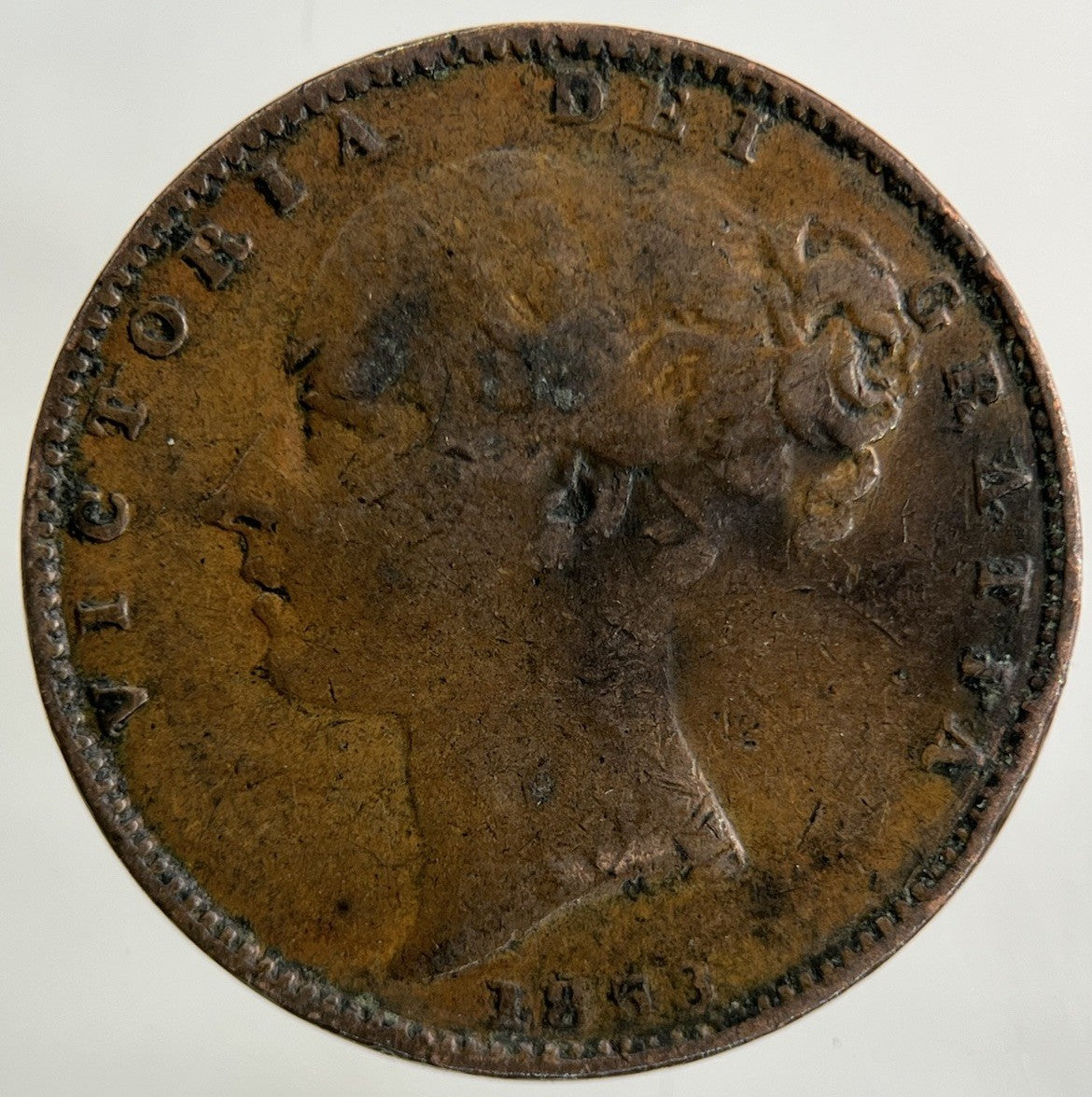 1858 Victoria Farthing Coin | Collectable Grade