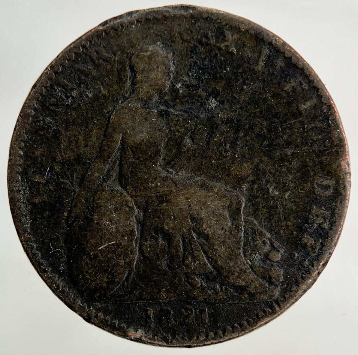 1821 George IV Farthing Coin | Collectable Grade