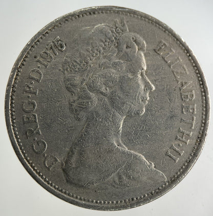 1975 Elizabeth II 2nd 10p Ten - Pence Coin | Fine Collectable Grade
