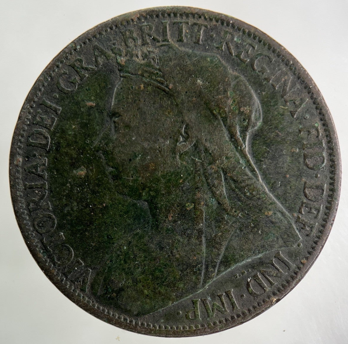 1898 Victoria One Penny Coin | Collectable Grade
