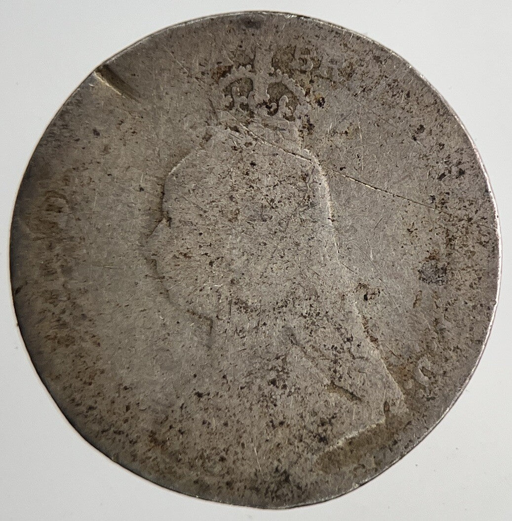 1892 Victoria Threepence Silver Coin | Collectable Grade | a6942