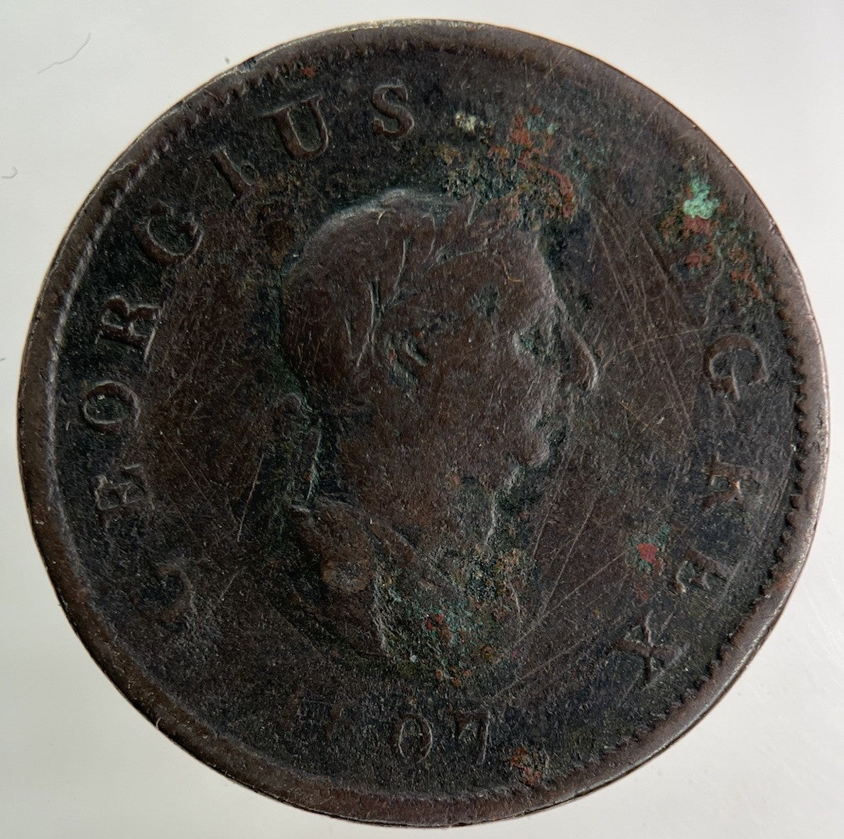 1807 George III 3rd Half - Penny Coin | Collectable Grade