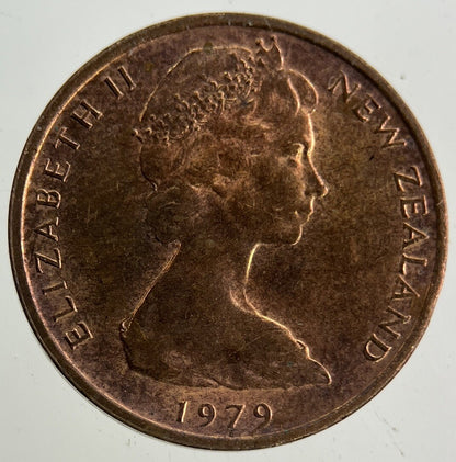 1979 New Zealand 1 Cent Coin | Very High Grade