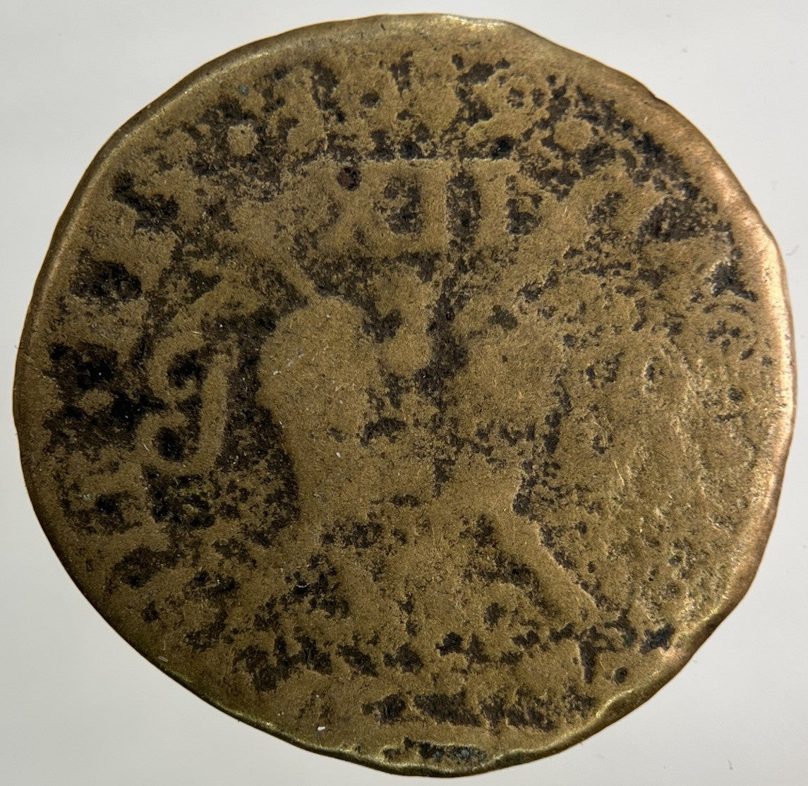 1689 Irish Ireland Gun Money Shilling Coin | Fair Grade