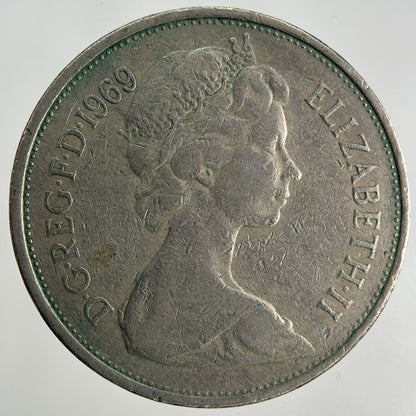 1969 Elizabeth II 2nd 10p Ten - Pence Coin | Collectable Grade