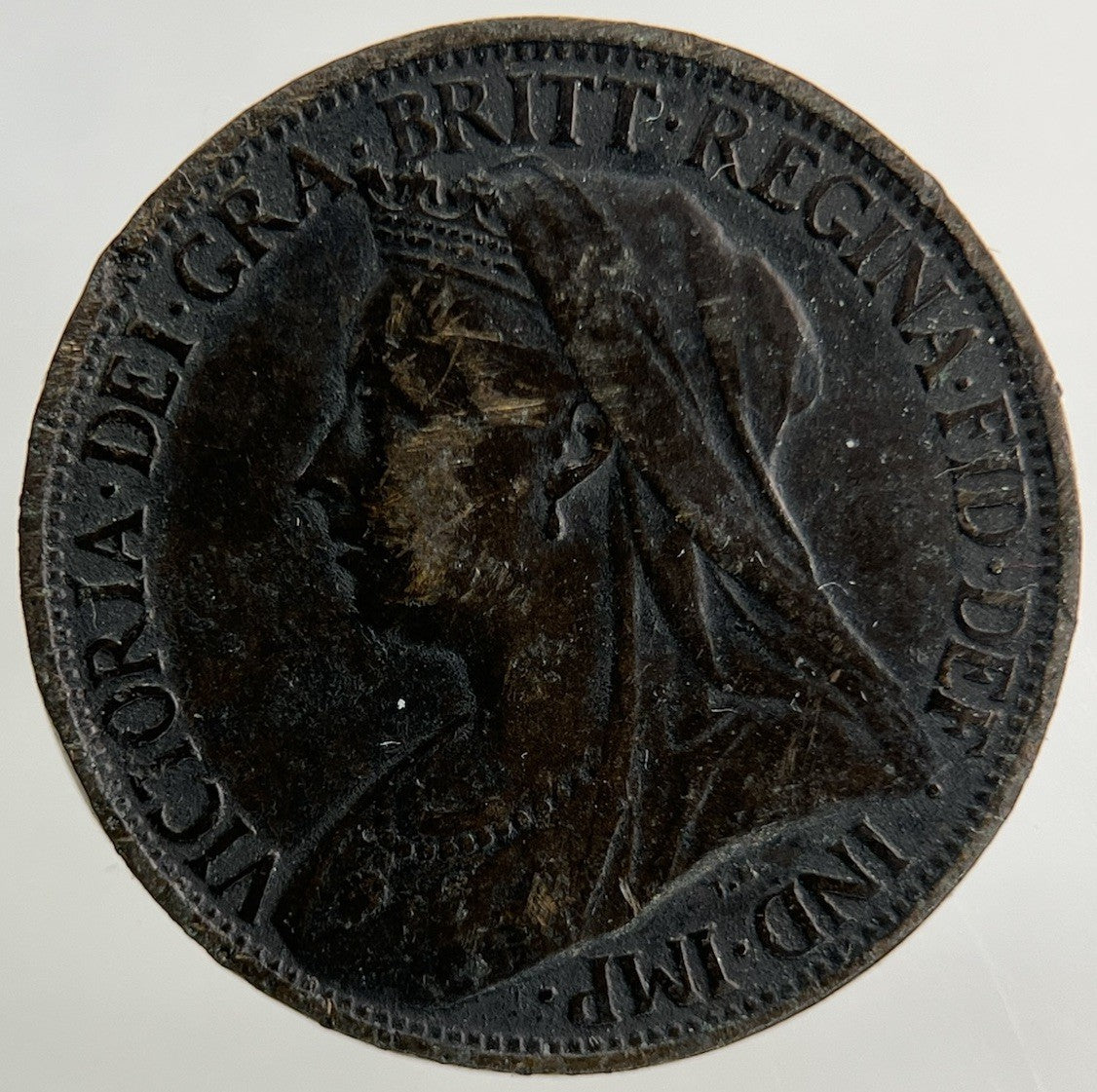 1901 Victoria Farthing Coin | Fine Collectable Grade