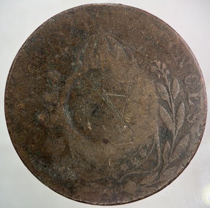 1829 Brazil 40 Reis Coin | Collectable Grade