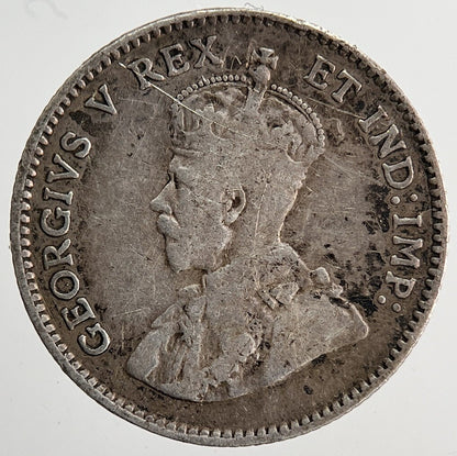 1911 Canada 5 Cents Silver Coin | Fine Collectable Grade | a6385