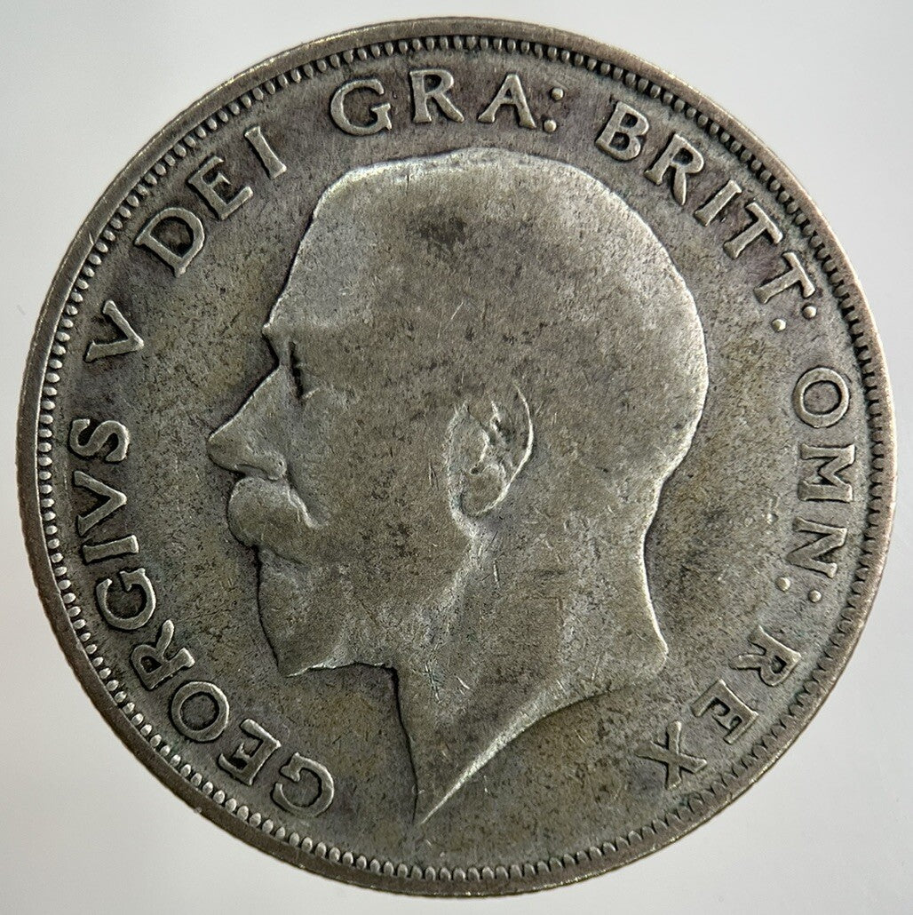 1923 George V Half - Crown Silver Coin | Fine Collectable Grade