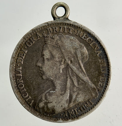 British Engraved Victoria Threepence Silver Coin | Fine Collectable Grade