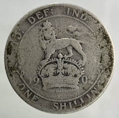 1902 Edward VII Shilling Silver Coin | Collectable Grade