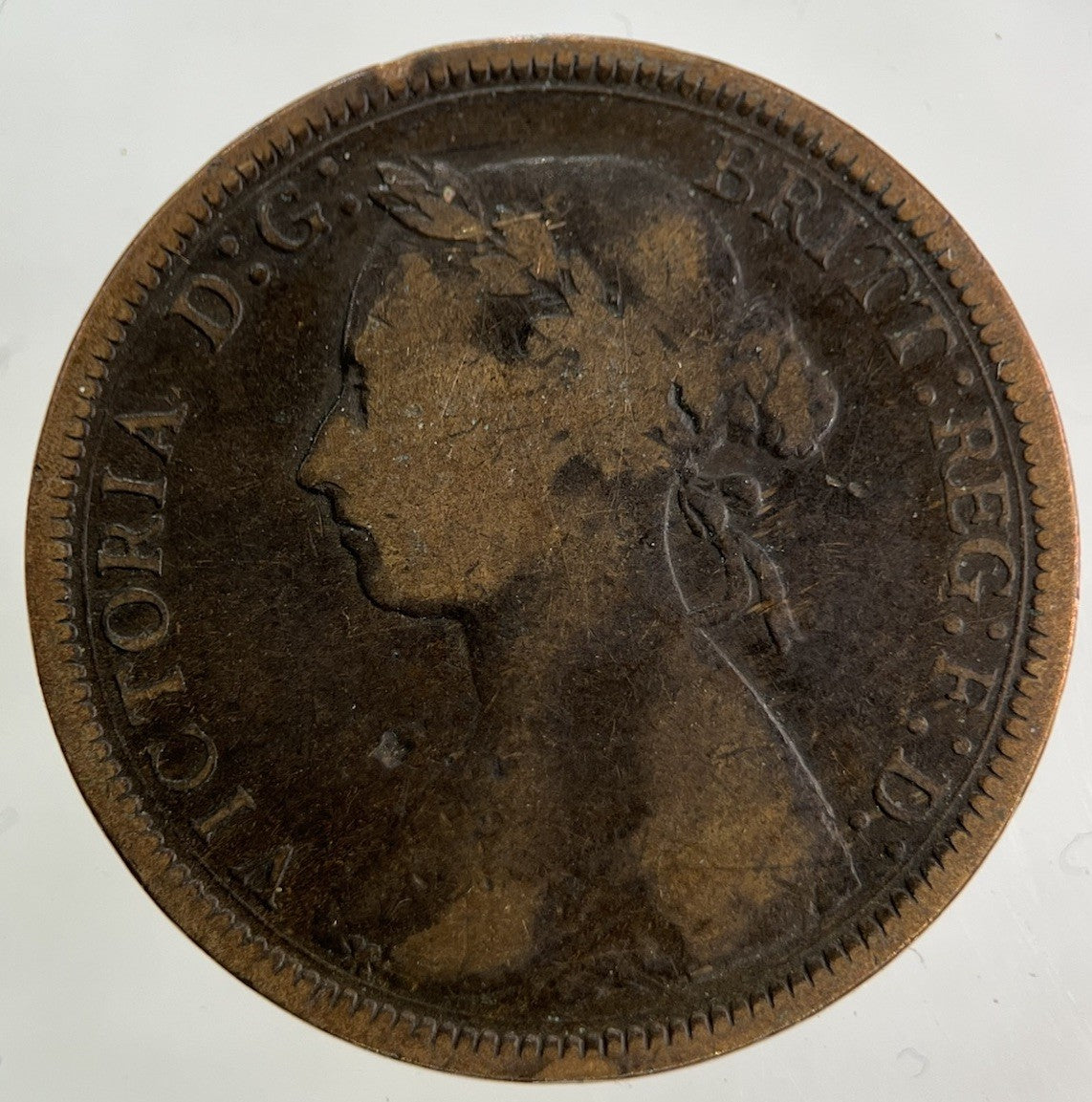 1887 Victoria Half - Penny Coin | Collectable Grade