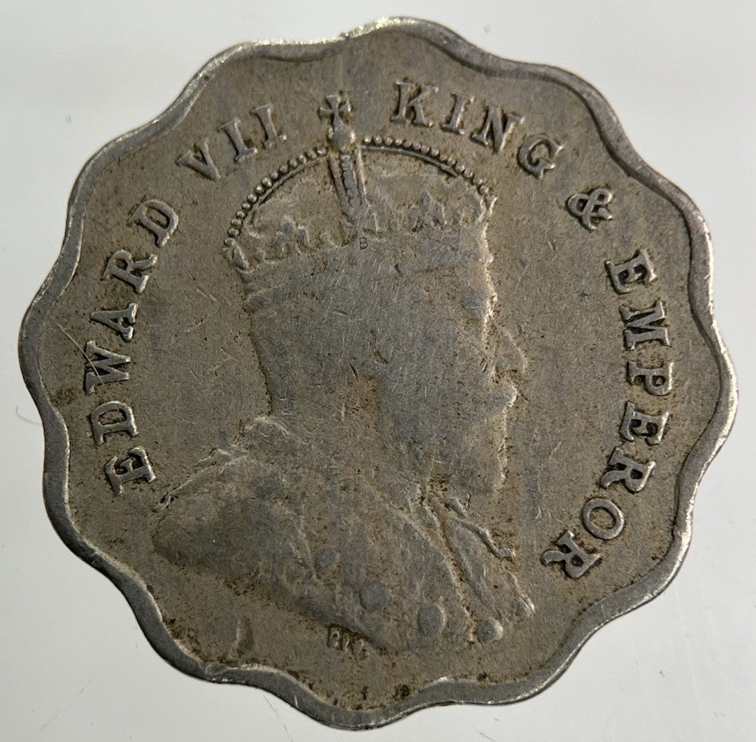 1907 India 1 Anna Coin | Fine Collectable Grade