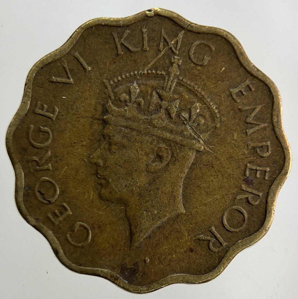 1943 India 1 Anna Coin | Fine Collectable Grade