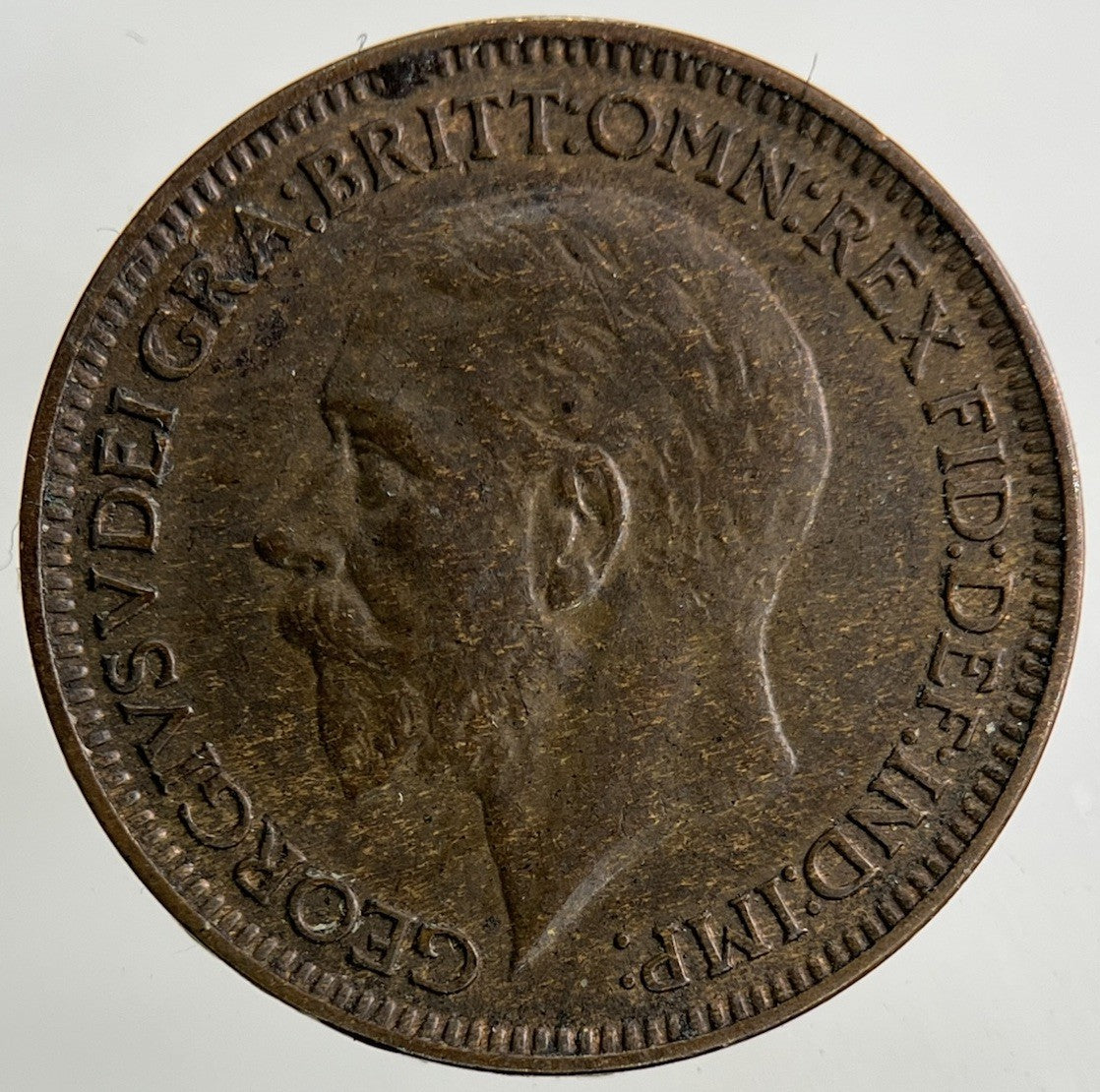 1935 George V Farthing Coin | Fine Collectable Grade