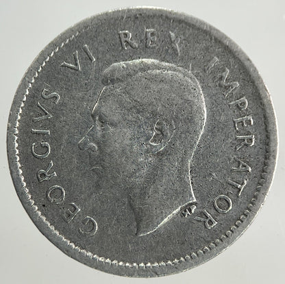 1937 South Africa Threepence Silver Coin | Fine Collectable Grade