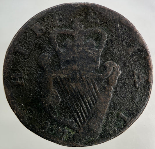 1781 Irish Half - Penny Coin | Collectable Grade