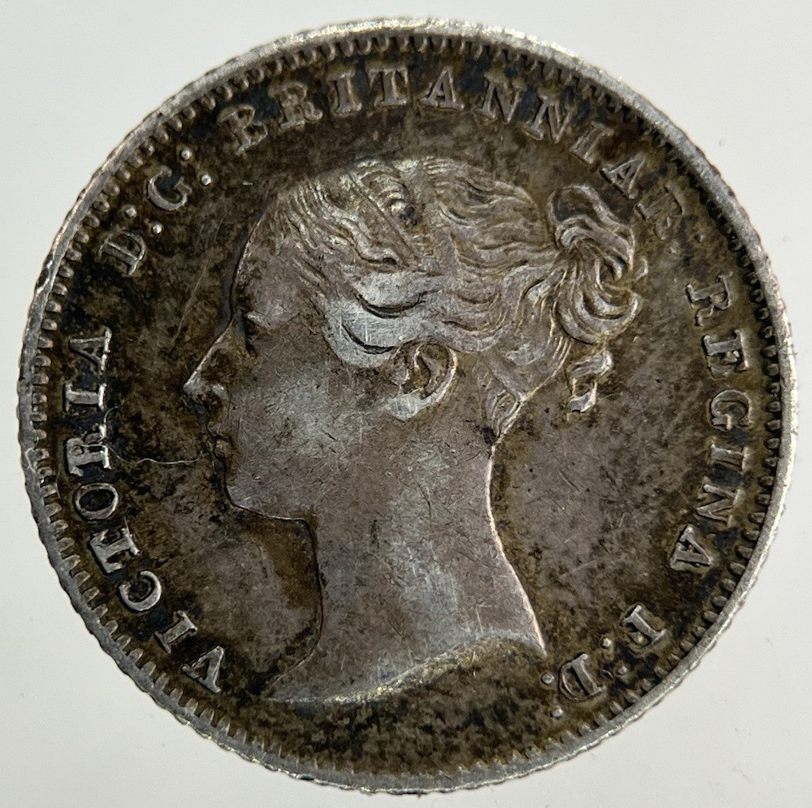1846 Victoria Groat Four - Pence Silver Coin | Very High Grade