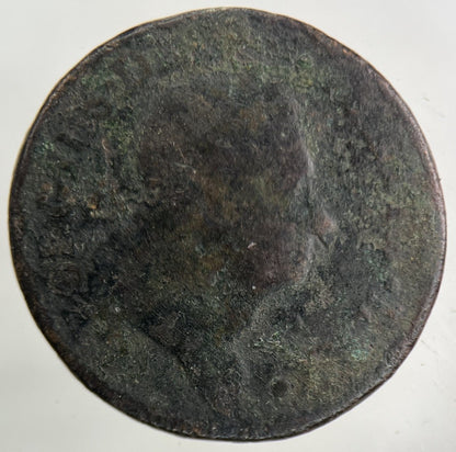 1724 Irish Half - Penny Coin | Fair Grade